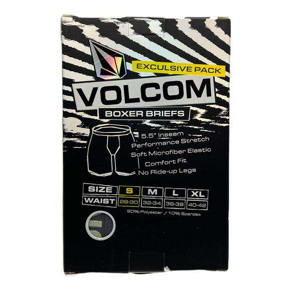Volcom Men's Performance Boxer Briefs 4-Pack - Picture 3 of 5